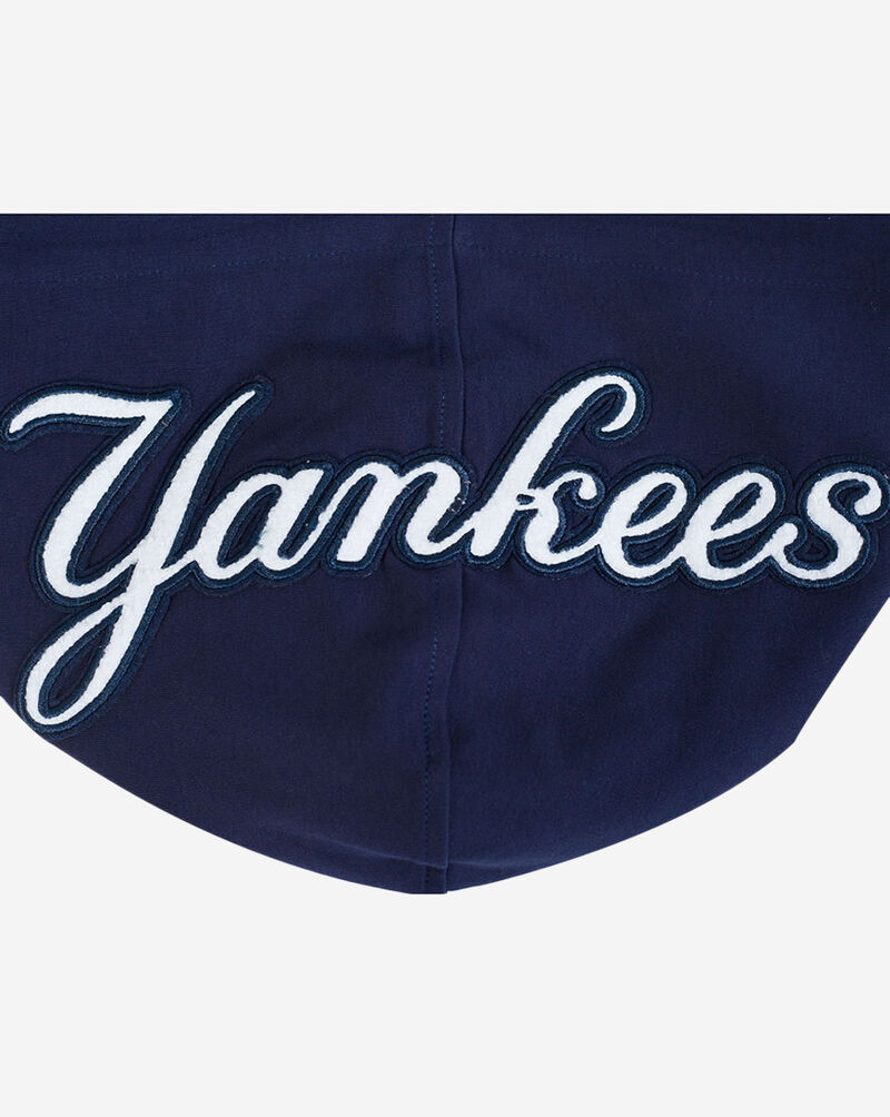 PRO STANDARD New York Yankees Aaron Judge #99 Classic Short Sleeve Pull Over Hoodie  LNY1315450-MDN Blue 2