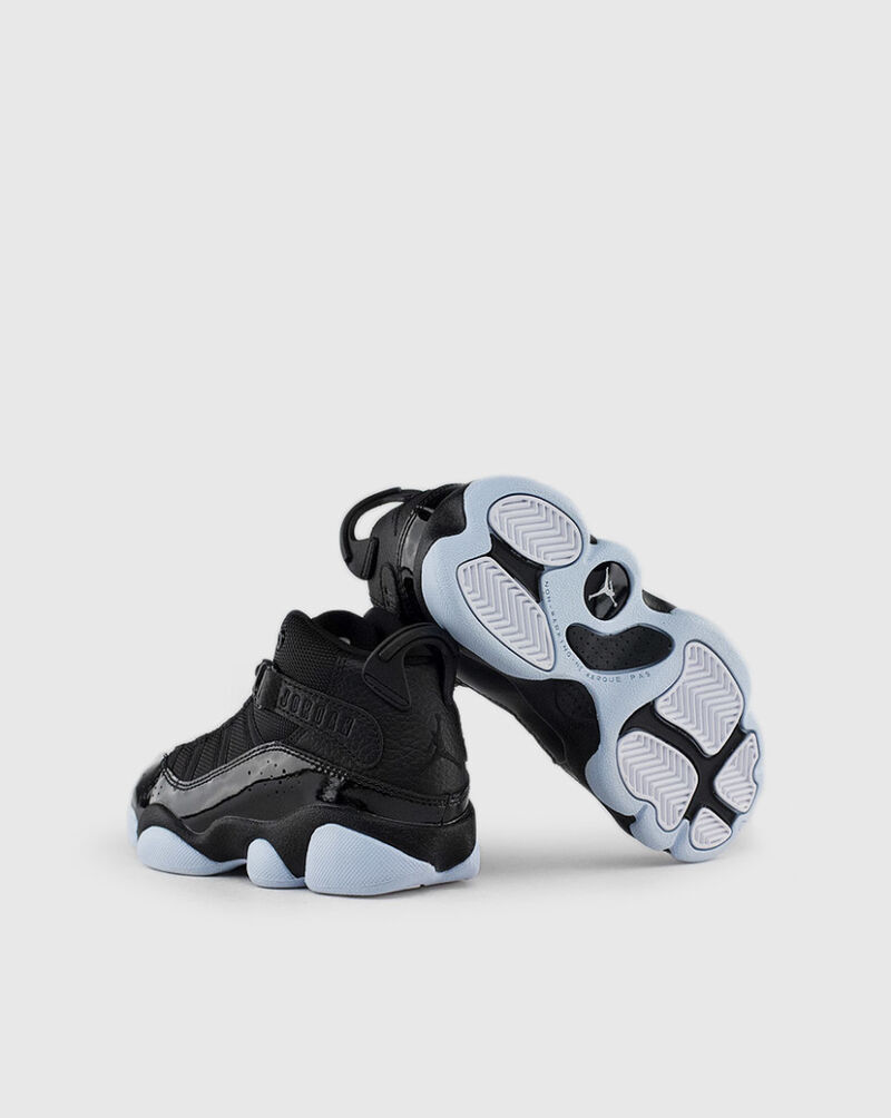Jordan Preschool Jordan 6 Rings 323432-011 Black 2