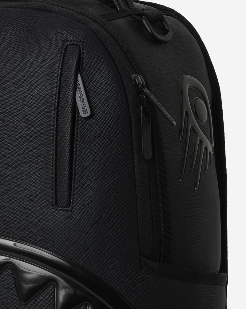 Sprayground Blacked Out Metallic Backpack B8412 Black 2