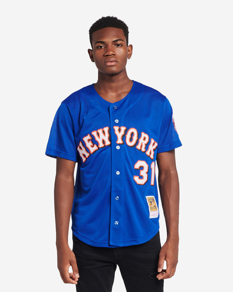 Shop Mitchell & Ness New York Mets Mike Piazza 1999 Authentic Jersey  ABBF3111NYM99-RYL blue | SNIPES USA