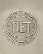 Detroit Pistons Neutral Drop Shoulder Fleece Pull Over Hoodie