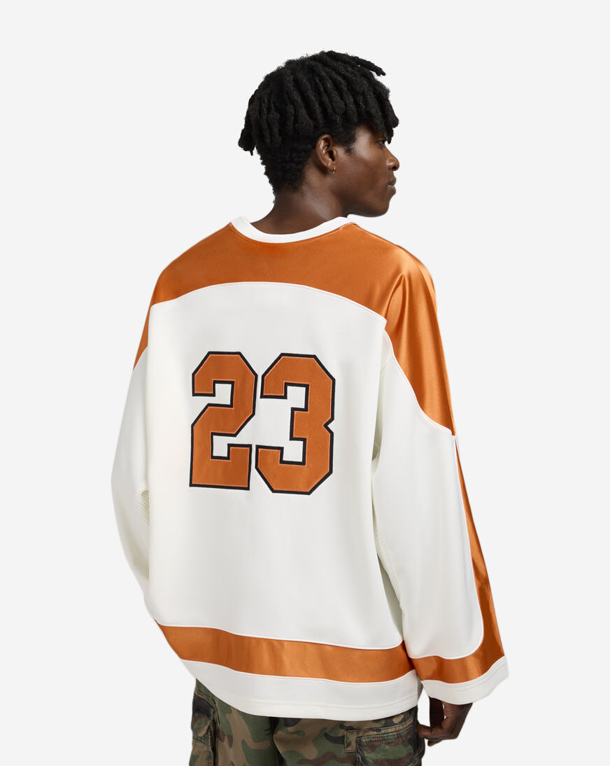 Shop Jordan Brooklyn Collegiate Hockey Jersey HV0109-133 cream