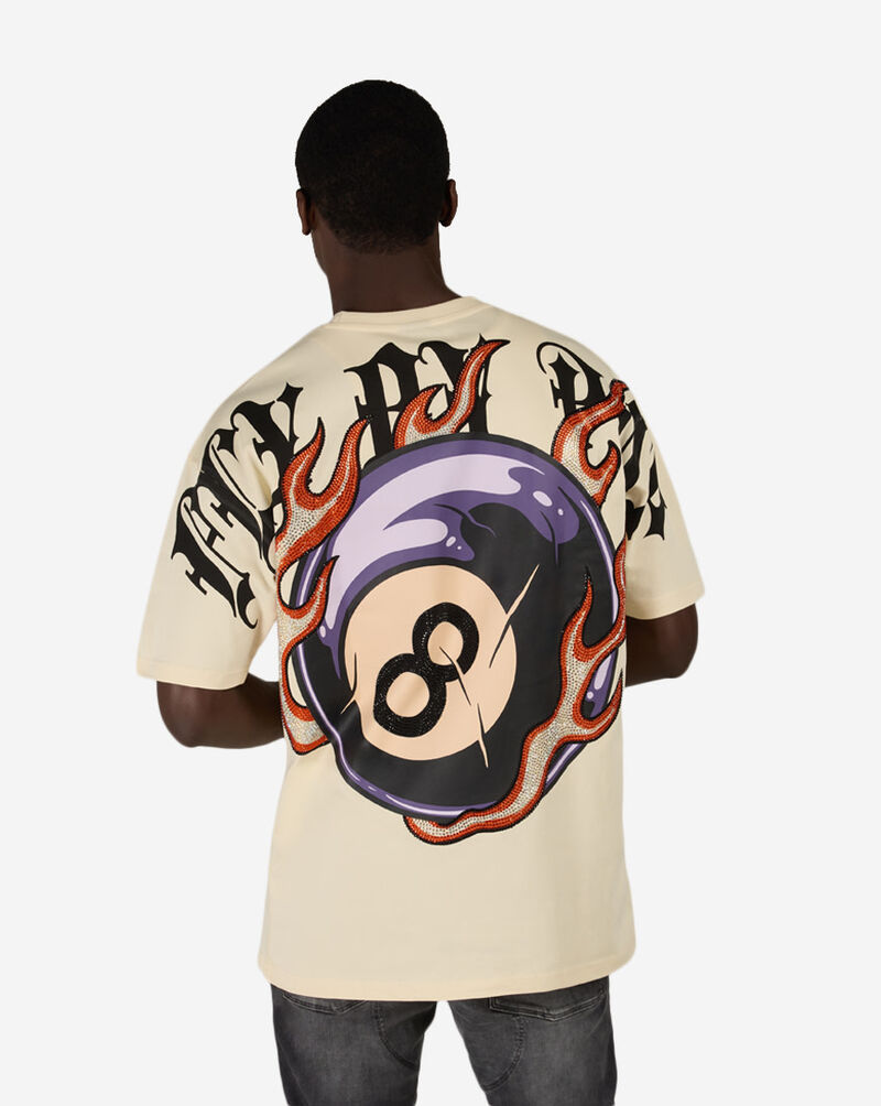 Fly by POP Fire 8Ball Tee FBP0015-CRM cream 2