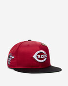 New Era 59Fifty Cincinnati Reds Satin Fitted Hat 60623214 Red 1