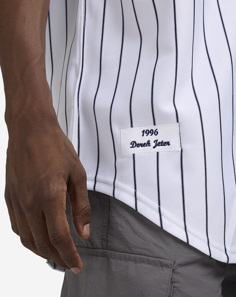 Mitchell  Ness New York Yankees Jeter Authentic Pinstripe Jersey  AJY1CP20003-NYYWHIT96DJT White 3