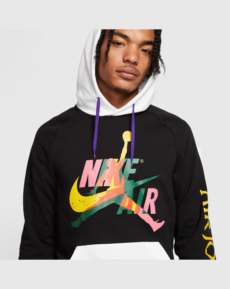 jordan men's jumpman classics fleece pullover