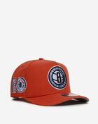 New Era 9Fifty Brooklyn Nets A-Frame Snapback Hat 71012298 Orange 1