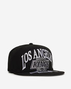 New Era 59Fifty Los Angeles Kings Oversized Script Fitted Hat 60693649 Black 1