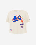 PRO STANDARD Big Girls' New York Mets Retro Classic Boxy Top LNMBA315098-EGG cream 1