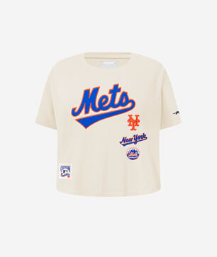 Big Girls' New York Mets Retro Classic Boxy Top