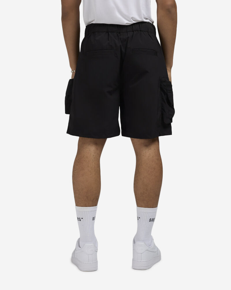 Smoke Rise Nylon Cargo Shorts WS25283SN-BLK Black 2