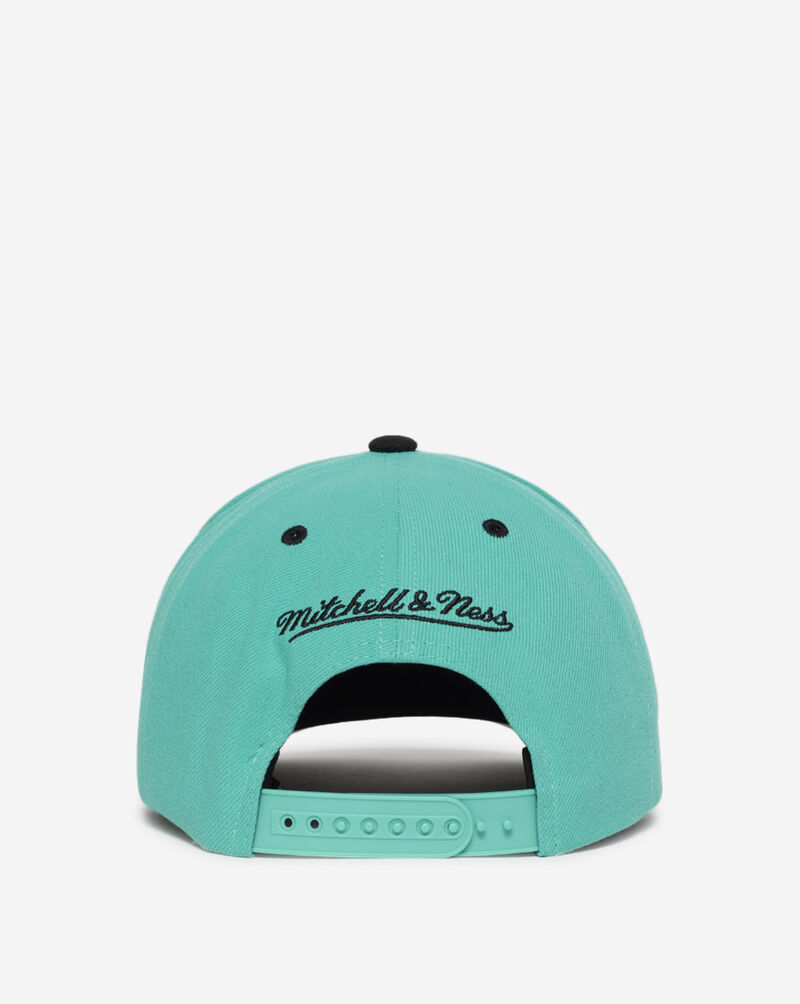 Mitchell  Ness Memphis Grizzlies Crown Jewel Pro Snapback Hat HP8180-VGRTEAL Blue 3