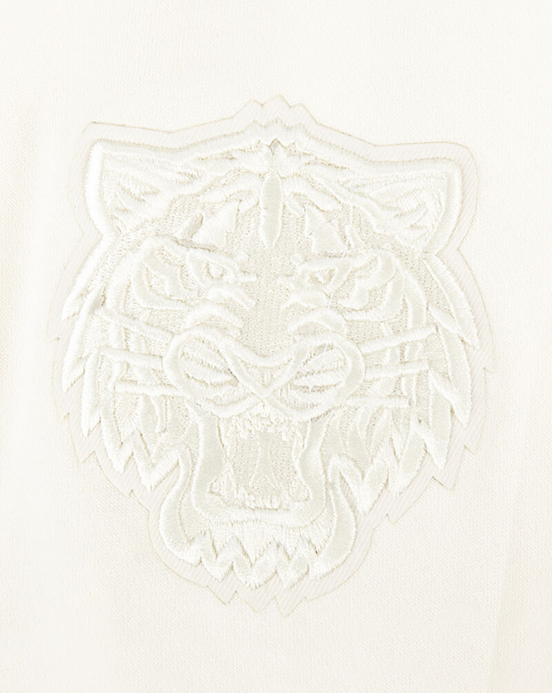 PRO STANDARD Big Boys' Detroit Tigers Neutral Fleece Pull Over Hoodie LDTB5314986-EGG cream 2