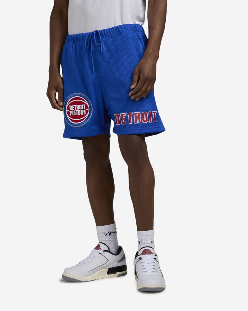 PRO STANDARD Detroit Pistons Mesh Shorts BDP3514965-RYB Blue 1