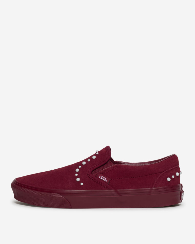 Vans Classic Slip On Pearls VN000ED2BRD Red 1