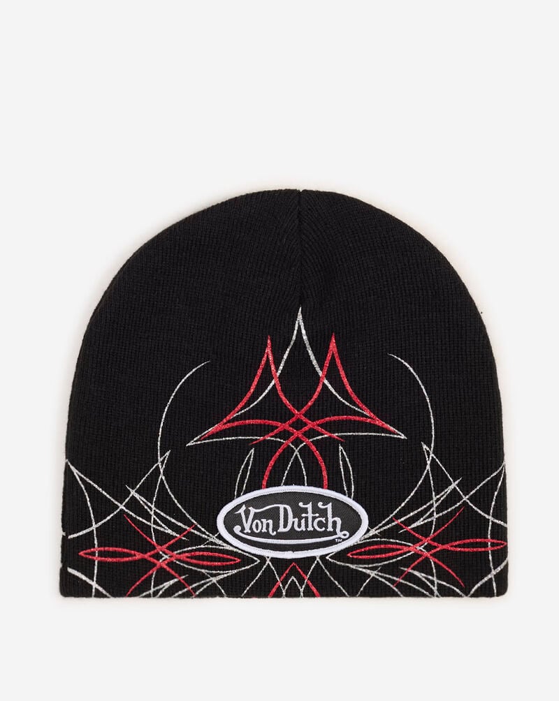Von Dutch Pin Up Beanie  VDCB0005 Black 1