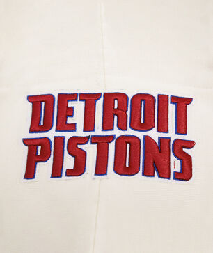 Detroit Pistons Retro Classic Fleece Pull Over Hoodie