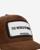 John Hatter The World Is Your Trucker Hat R-1172-U00 Brown 2