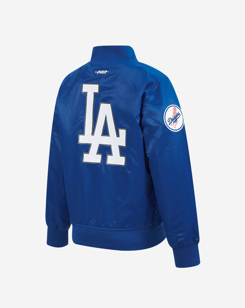 PRO STANDARD Big Boys' Los Angeles Dodgers Classic Satin Jacket LLDB6315136-DBL Blue 3