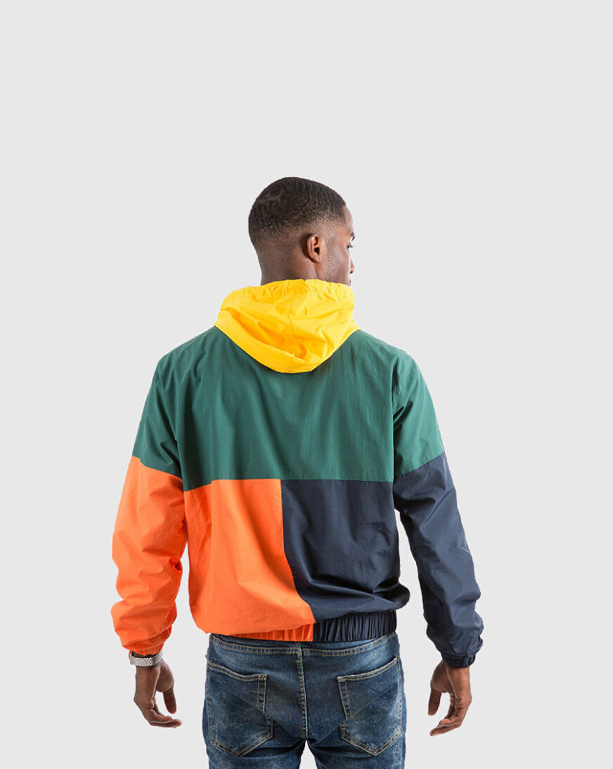 Shop Karl Kani Retro Colorblock Windbreaker KK-M-Q3-2019-51