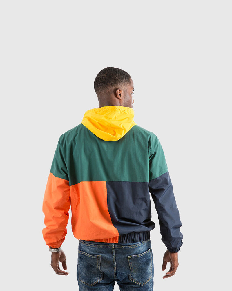 Karl Kani Retro Colorblock Windbreaker KK-M-Q3-2019-51 Green 3