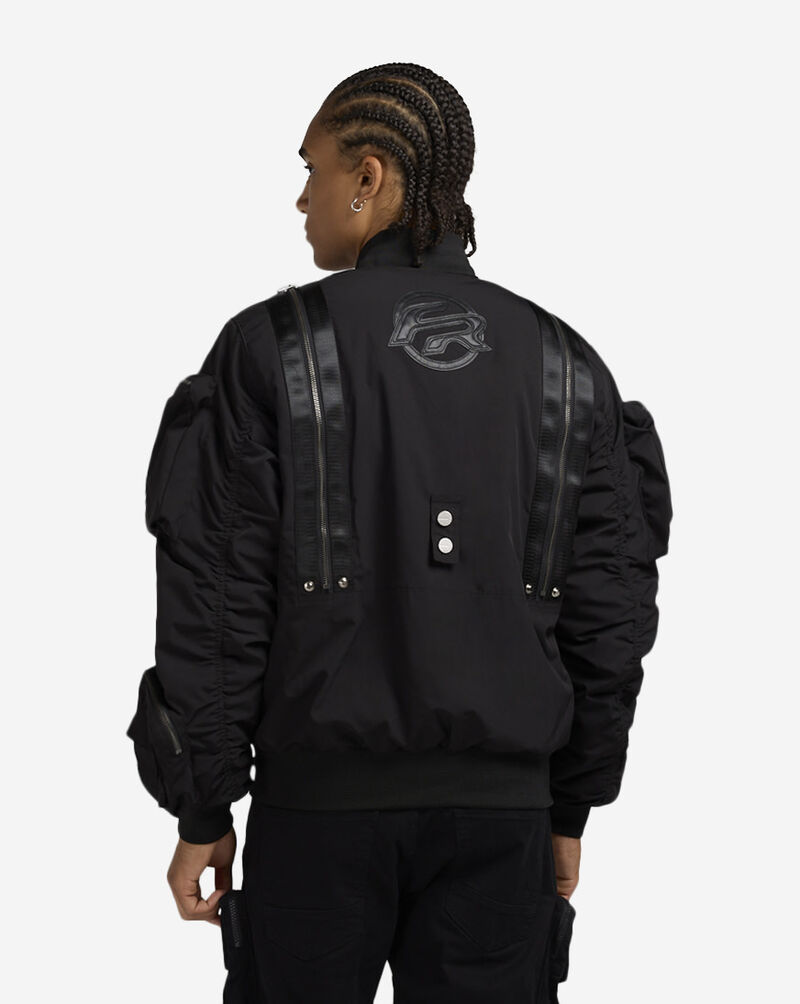 First Row Utility Pocket Jacket FRJ4003-BLK Black 2