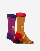 Odd Sox Smuckers and Jif Split Crew Socks (L) 40724MONCD Multi 5