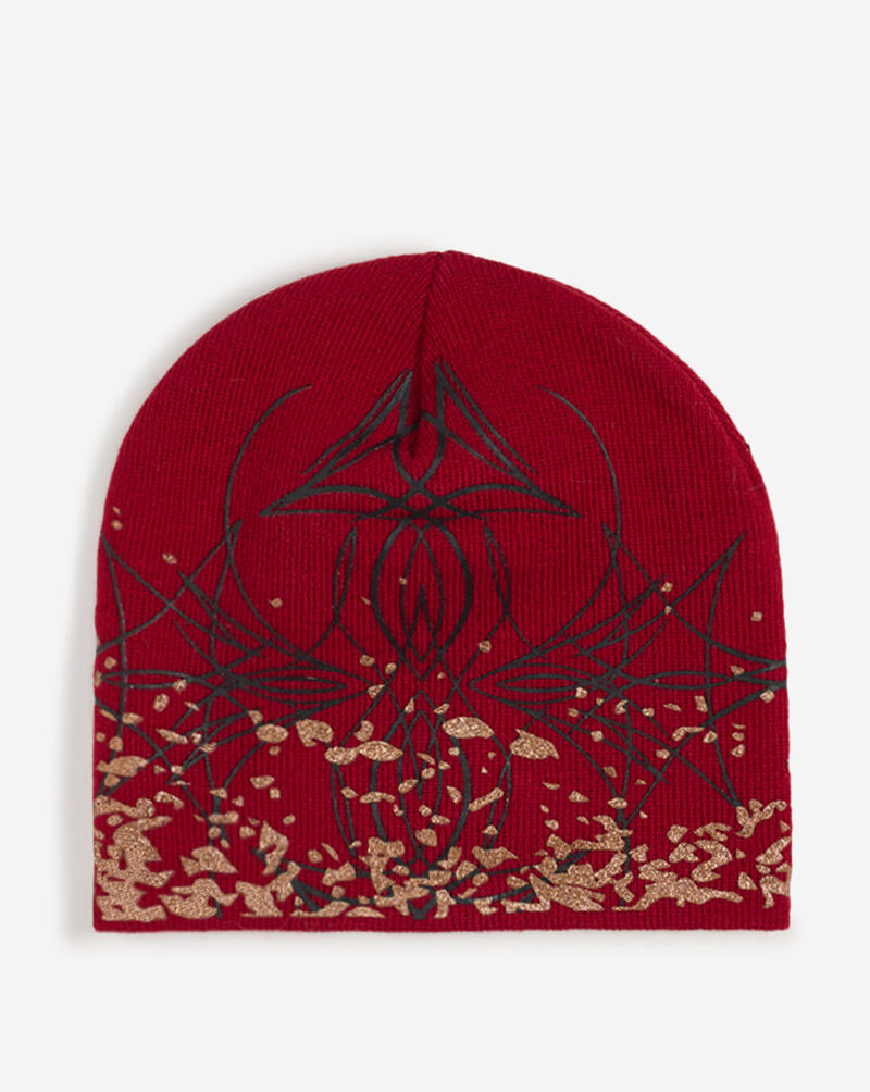 Von Dutch Infinite Beanie  VDCB0020 Red 3