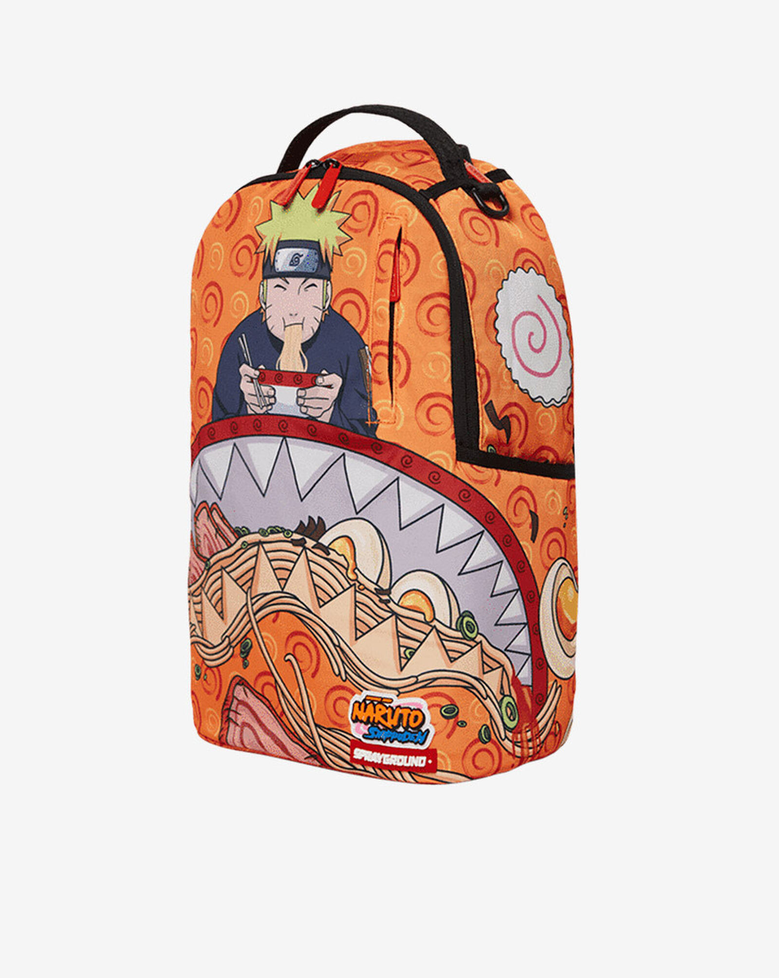 Shop Sprayground Naruto Ramen Shark Backpack B3741 orange SNIPES USA