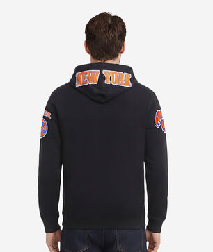 New York Knicks Classic Chenille Full Zip Pullover Hoodie
