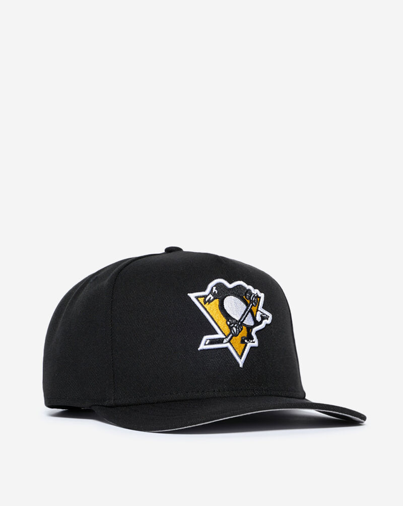 New Era 9Fifty Pittsburgh Penguins A-Frame Snapback Hat 60646473 Black 1