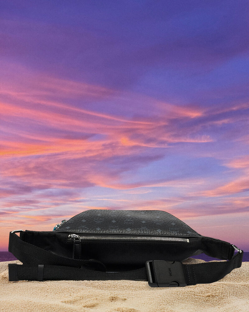 MCM MCM X SNIPES Medium Fursten Belt Bag MMZFSFI05BK001 Black 3