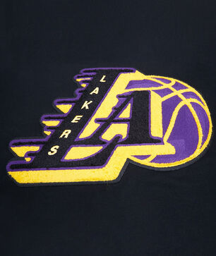 Los Angeles Lakers Mash Up Rib Fleece Crewneck