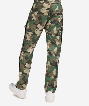 Woven Nylon Cargo Pants