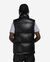 Vegan Leather Puffer Vest