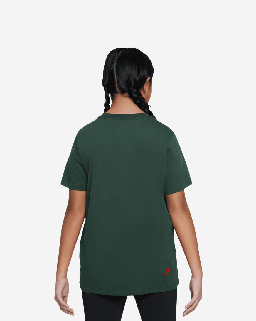 Shop Nike Big Kids' Pocket Graphic Tee HV5225-323 green | SNIPES USA