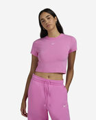 Nike NSW Chill Knit Cropped T-Shirt HF9538-675 Pink 1