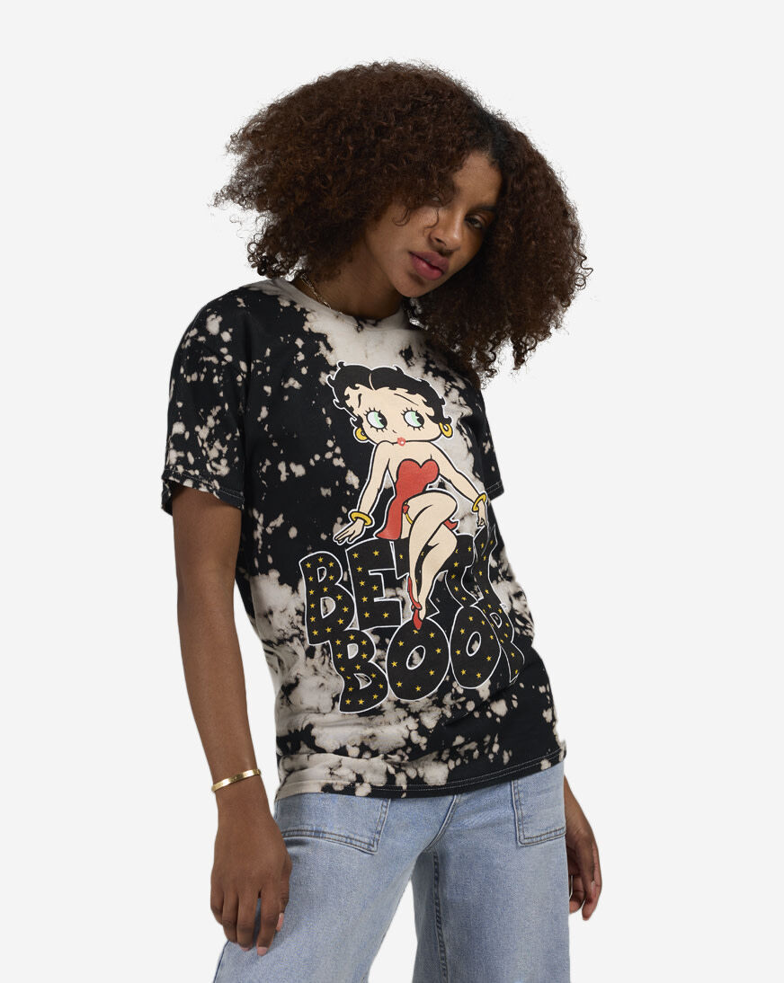 Shop Graphic Tees Betty Boop Tie-dye Tee GBB2020XX black | SNIPES USA