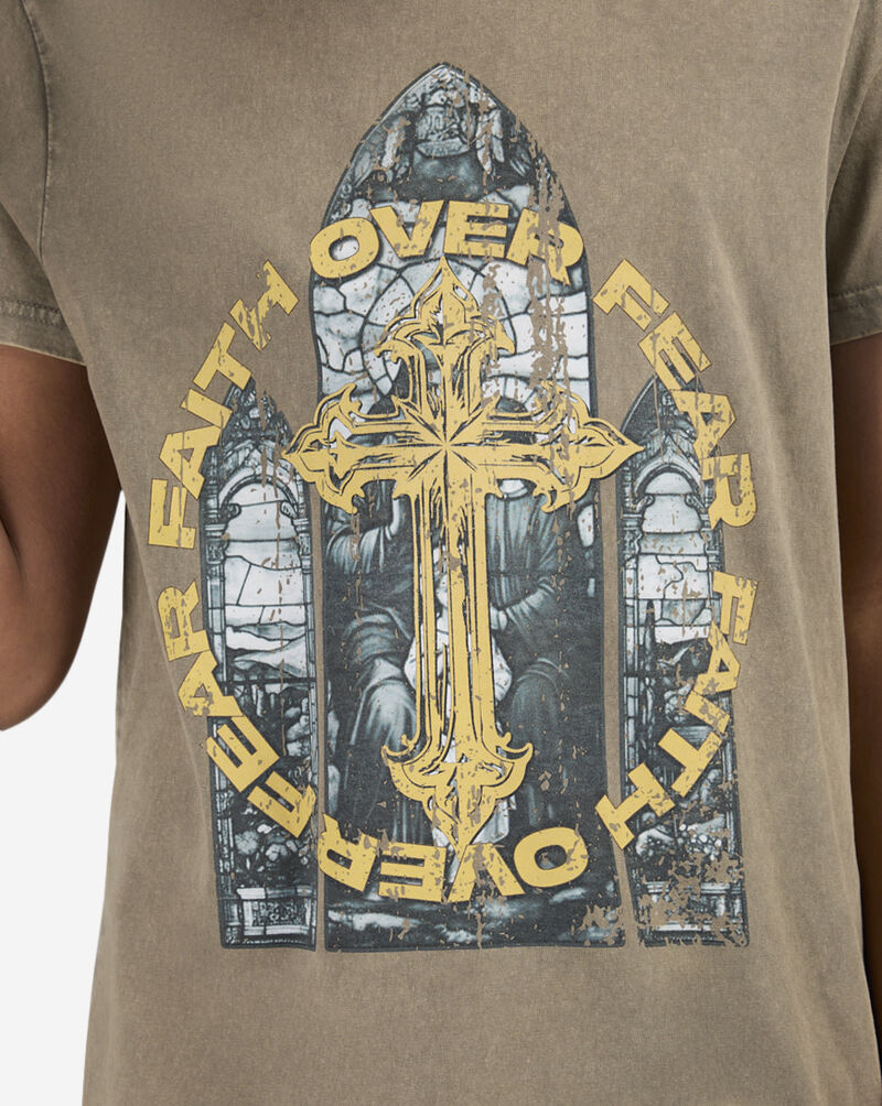 Mister Tee Monochrome FOF Windows Tee MTUS467A-US-03254 Beige 3