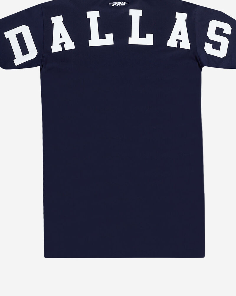 PRO STANDARD Dallas Cowboys Wingspam Drop Shoulder  Long Sleeve Tee FDC2410638-MDN Blue 2