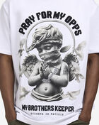 STREETZ IS WATCHIN Pray For My Opps Tee SIW5235-WHT White 3