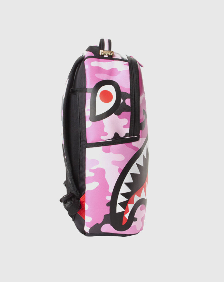 sprayground backpack pink