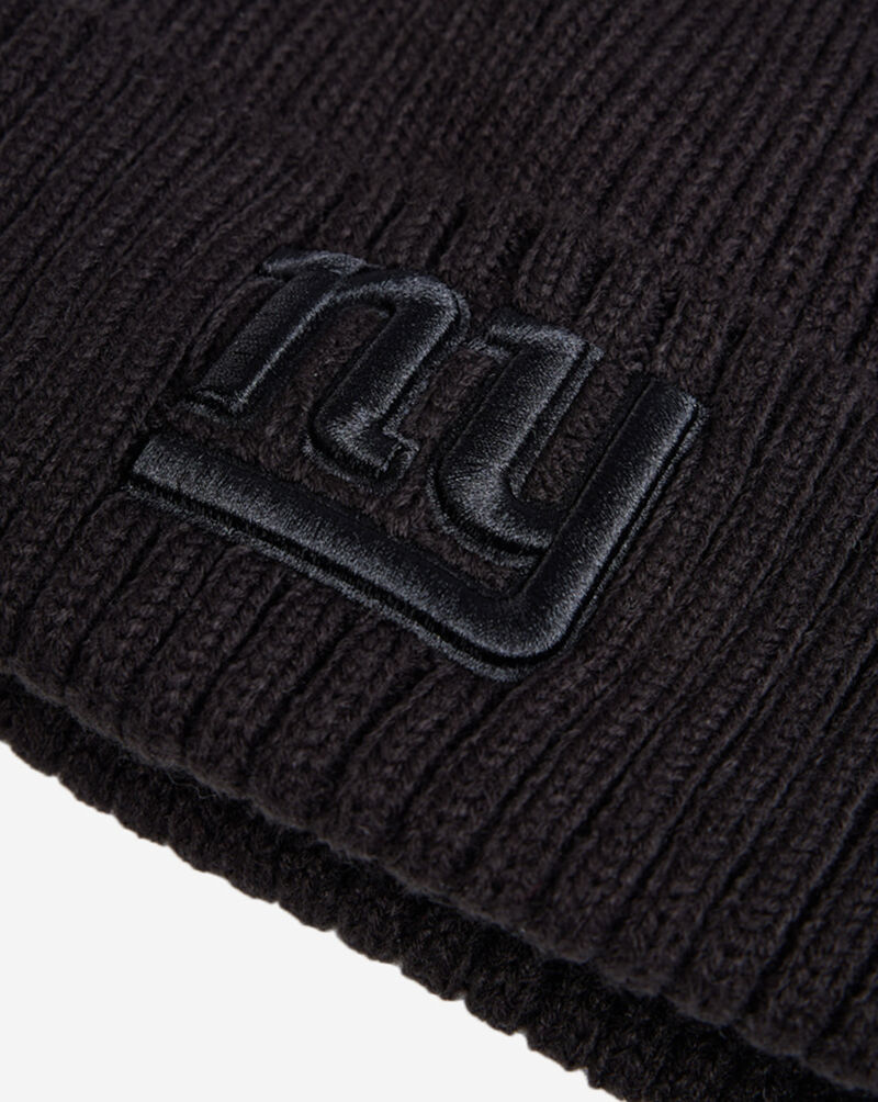Black ny giants beanie Clearance