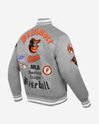 Baltimore Orioles Old English Rib Satin Jacket