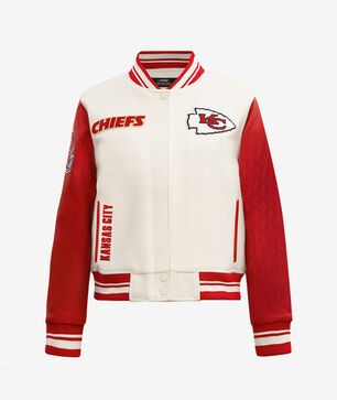 Kansas City Chiefs Retro Classic Rib Wool Varsity Jacket