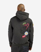 Smoke Rise Multi Embroidery Patch Hoodie  FO24159SN-GRA Grey 2