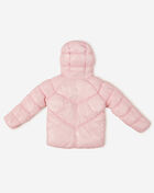 Girls' Chevron Puffer Jacket