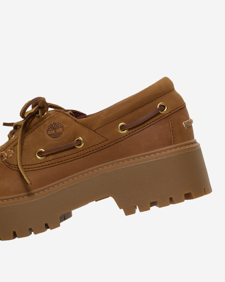 Shop Timberland Stone Street Platform Boat Shoe TB0A2GVFEM7 beige