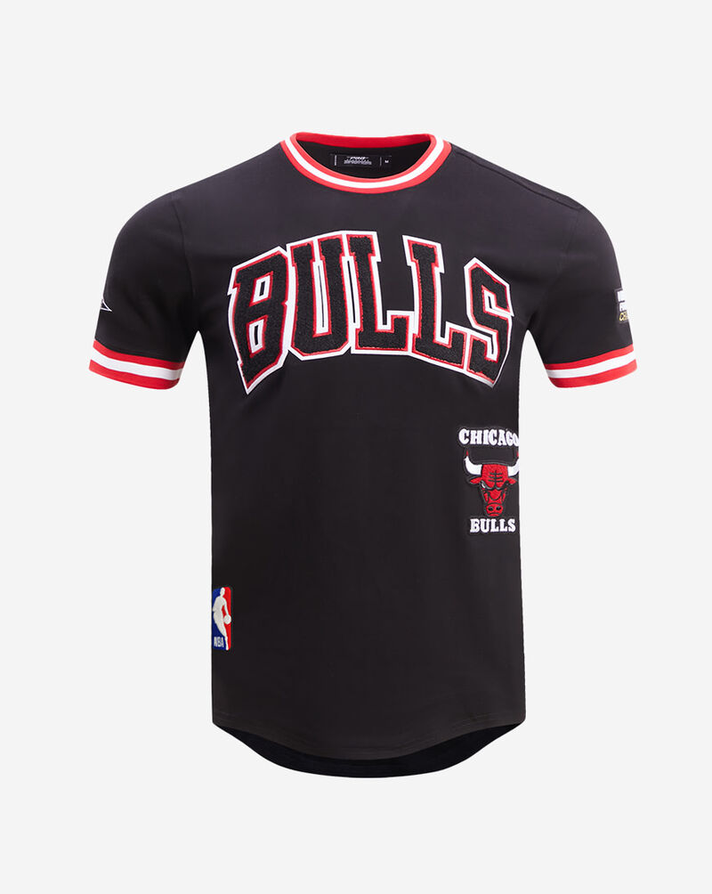 PRO STANDARD Chicago Bulls Retro Classic Double Knit Tee BCB156011-BRK Black 1