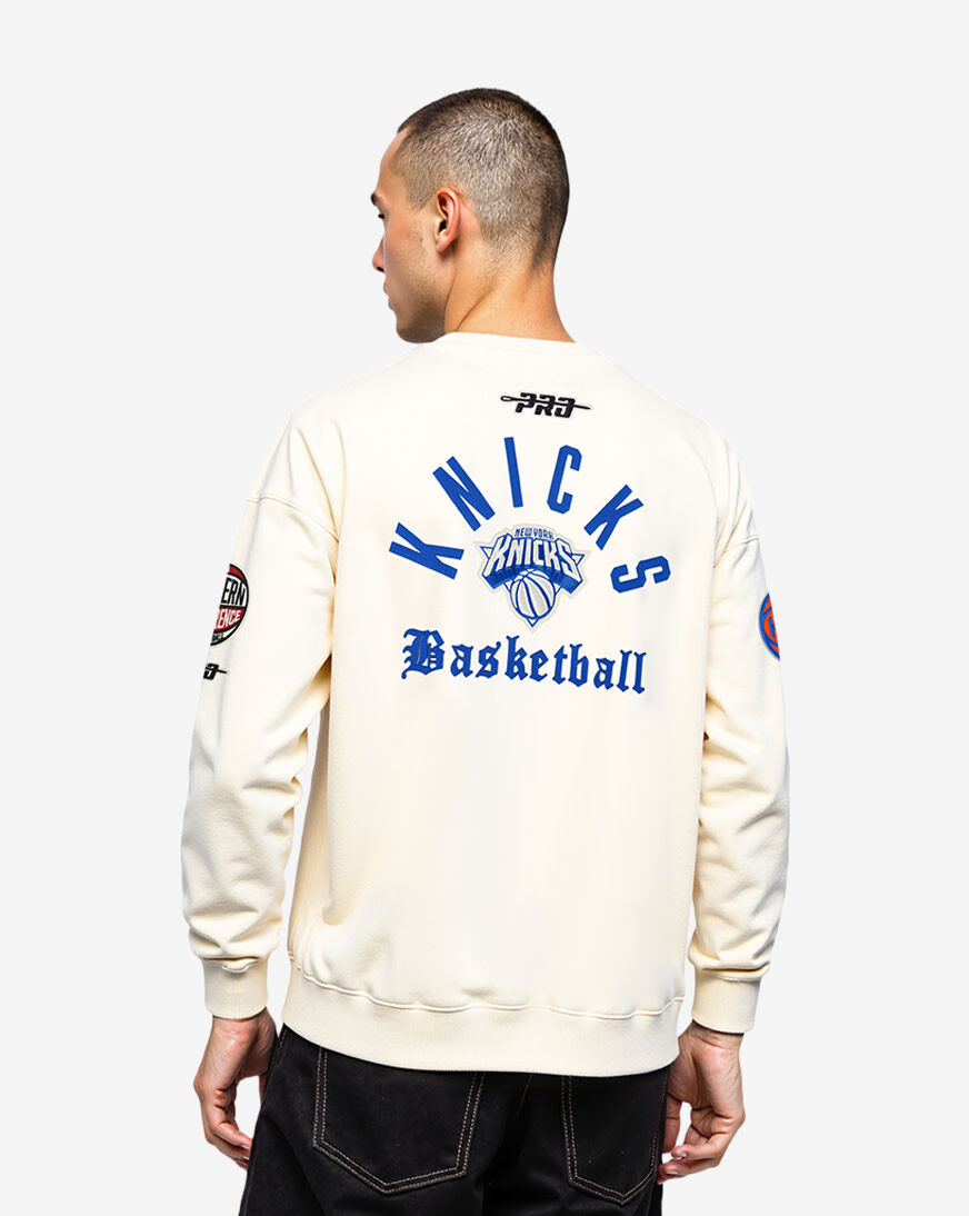 Shop PRO STANDARD New York Knicks Modern Originals Fleece Crewneck